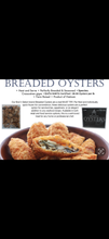 Load image into Gallery viewer, Oysters, Breaded $9.99/lb
