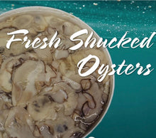 Load image into Gallery viewer, Oysters, Shucked 1/2 gallon
